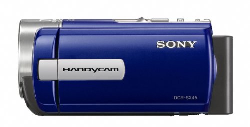 0027242819887 - SONY DCR-SX45 HANDYCAM CAMCORDER (BLUE)