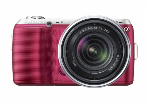 0027242826885 - SONY ALPHA NEX-C3 16 MP COMPACT INTERCHANGEABLE LENS DIGITAL CAMERA KIT WITH 18-55MM ZOOM LENS (PINK)