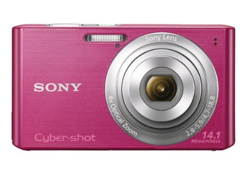 0027242840508 - SONY CYBER-SHOT DSC-W610 14.1 MP DIGITAL CAMERA WITH 4X OPTICAL ZOOM AND 2.7-INCH LCD (PINK) (2012 MODEL)