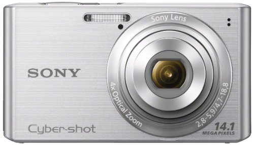 0027242844445 - SONY CYBER-SHOT DSCW610 14.1 MP DIGITAL CAMERA WITH 4X OPTICAL ZOOM AND 2.7-INCH LCD (SILVER) (2012 MODEL)
