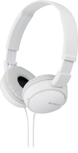 0027242868823 - SONY - ZX SERIES WIRED ON-EAR HEADPHONES - WHITE