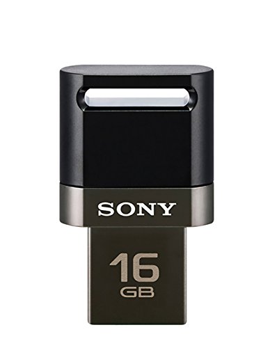 0027242875555 - SONY 16GB MICROVAULT USB FLASH DRIVE FOR SMARTPHONE (USM16SA1/B)