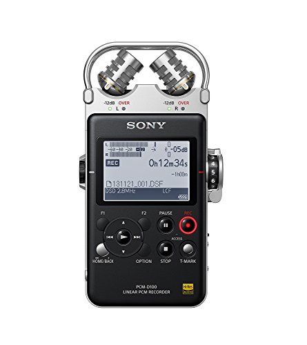 0027242877139 - SONY PCMD100 PORTABLE HIGH RESOLUTION AUDIO/VOICE RECORDER