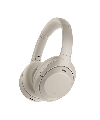 0027242919426 - SONY WH-1000XM4 WIRELESS INDUSTRY LEADING NOISE CANCELING OVERHEAD HEADPHONES WITH MIC FOR PHONE-CALL AND ALEXA VOICE CONTROL, SILVER