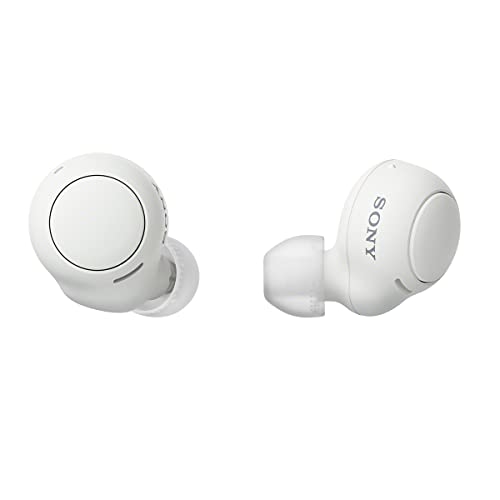 0027242922693 - SONY WF-C500 TRULY WIRELESS IN-EAR BLUETOOTH EARBUD HEADPHONES WITH MIC AND IPX4 WATER RESISTANCE, WHITE (AMAZON EXCLUSIVE)