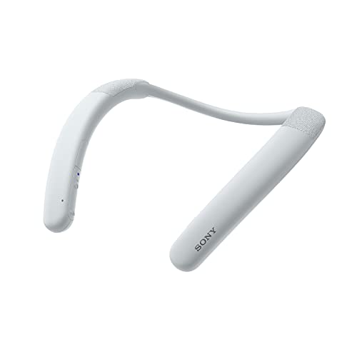 0027242922853 - SONY SRS-NB10 WIRELESS NECKBAND BLUETOOTH SPEAKER COMFORTABLE AND LIGHTWEIGHT WITH TECHNOLOGY TO WORK FROM HOME, BUILT-IN MIC, 20 HOURS OF BATTERY LIFE, AND IPX4 SPLASH-RESISTANT- WHITE
