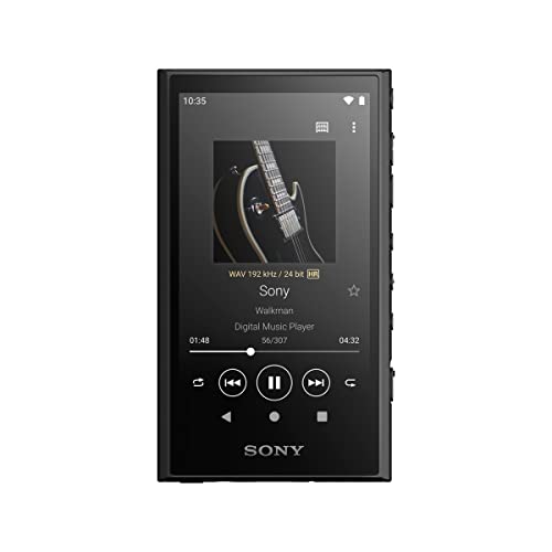 0027242924994 - SONY NW-A306 WALKMAN 32GB HI-RES PORTABLE DIGITAL MUSIC PLAYER WITH ANDROID, UP TO 36 HOUR BATTERY, WI-FI & BLUETOOTH AND USB TYPE-C – BLACK NW-A306/B