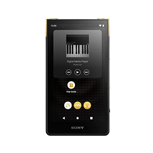 0027242925007 - SONY NW-ZX707 WALKMAN 64GB HI-RES PORTABLE DIGITAL MUSIC PLAYER WITH ANDROID, LARGE 5.0 (DIAG) TOUCHSCREEN DISPLAY, UP TO 24 HOUR BATTERY, WI-FI & BLUETOOTH AND USB TYPE-C – BLACK NW-ZX707/B