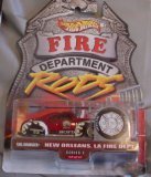 0027321511855 - HOT WHEELS FIRE DEPARTMENT RODS SERIES 2 #11 11/12 NEW ORLEANS, LA FIRE DEPT. TAIL DRAGGER