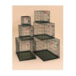 0027773005766 - MIDWEST LIFE STAGES 1622DD FOLD AND CARRY DOUBLE DOOR DOG CRATE X 13 W X 16 D
