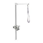 0027773009757 - 36 DELUXE NICKEL CHROME GROOMING TABLE ARM