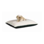 0027773011361 - QUIET TIME E'SENSUALS SYNTHETIC SHEEPSKIN AND POLY-COTTON RECTANGLE DOG BED SIZE MEDIUM 27 X 36 COLOR NAVY BLUE