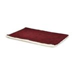 0027773013723 - QUIET TIME REVERSIBLE DOG BED IN BURGUNDY SIZE LARGE 27 W X 40 D 27 IN
