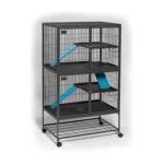 0027773015192 - FERRET NATION DOUBLE UNIT WITH STAND FERRET CAGE L X W X 36 IN