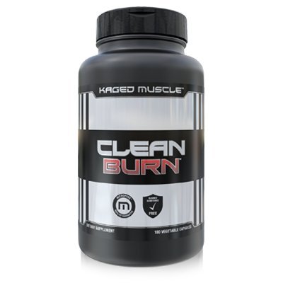 0027829403522 - KAGED MUSCLE CLEAN BURN - PREMIUM THERMOGENIC FAT BURNER, APPETITE SUPPRESSANT AND WEIGHT LOSS SUPPLEMENT, 180 CAPSULES
