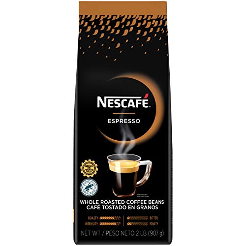 0028000108724 - NESCAFE COFFEE, ESPRESSO WHOLE ROASTED COFFEE BEANS, 2 LB