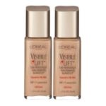 0028000171278 - LOREAL VISIBLE LIFT LINE-MINIMIZING & TONE ENHANCING MAKUP OIL-FREE MAKEUP FOR NORMAL TO OILY SKIN SPF 17 #155 HONEY BEIGE QTY OF LIMITED