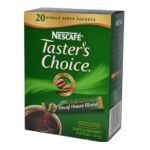 0028000254797 - TASTER'S CHOICE INSTANT COFFEE DECAF HOUSE BLEND 20 PACKETS