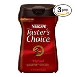 0028000301002 - TASTER'S CHOICE ORIGINAL HOUSE BLEND INSTANT COFFEE CANISTERS