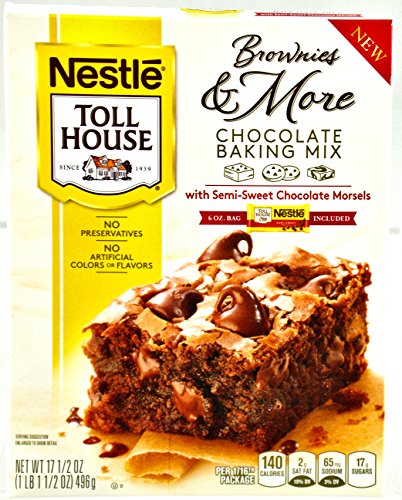 0028000570323 - NESTLE TOLL HOUSE BROWNIES & MORE CHOCOLATE BAKING MIX (WITH SEMI-SWEET CHOCOLATE MORSELS)