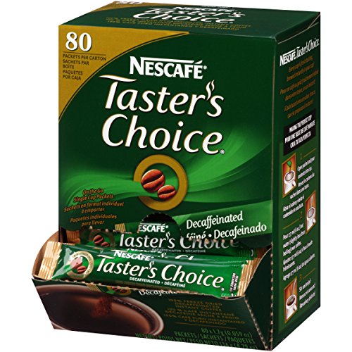 0028000664886 - NESCAFE COFFEE, TASTER'S CHOICE DECAF STICK PACK, 0.059 OUNCE PACKAGE, 80 COUNT