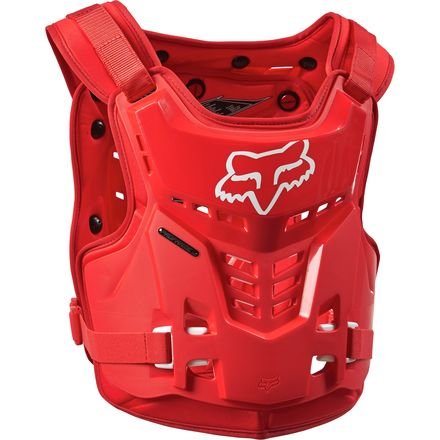 0028005306323 - FOX RACING YOUTH PROFRAME LC PROTECTOR - YOUTH/RED