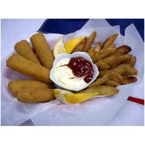 0028029492484 - TRIDENT SEAFOODS VALUE FISH BREADED FISH FINGER, 10 POUND -- 1 EACH.