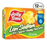 0028190001553 - JOLLY TIME MICROWAVE POPCORN 100 CALORIE HEALTHY POP BUTTER LOW SODIUM