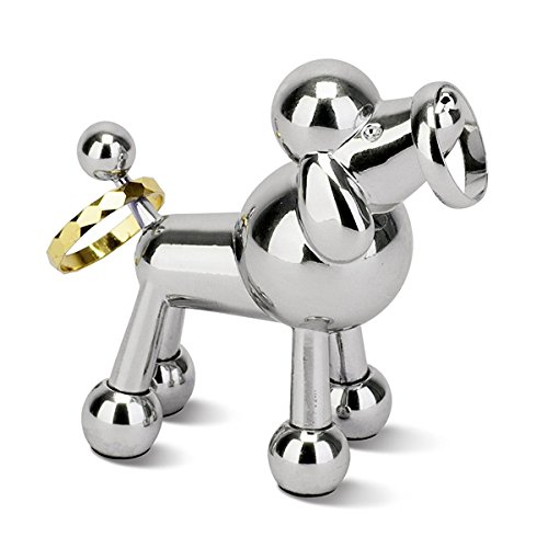 0028295382564 - UMBRA MUSE RING HOLDER CUTE CHROME-PLATED HAND JEWELRY DISPLAY STAND DISH TREE