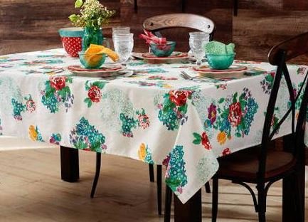 0028332618328 - THE PIONEER WOMAN COUNTRY GARDEN TABLECLOTH