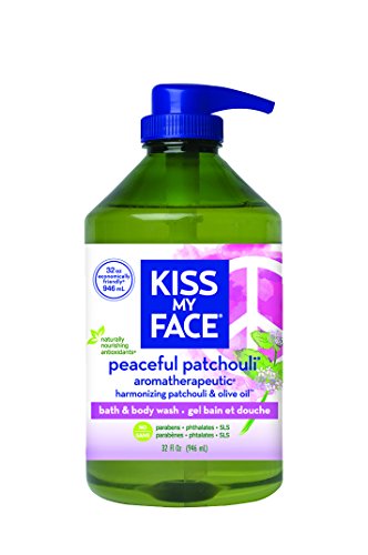 0283678437402 - KISS MY FACE NATURAL SHOWER GEL AND BODY WASH, PEACEFUL PATCHOULI, 32 OUNCE