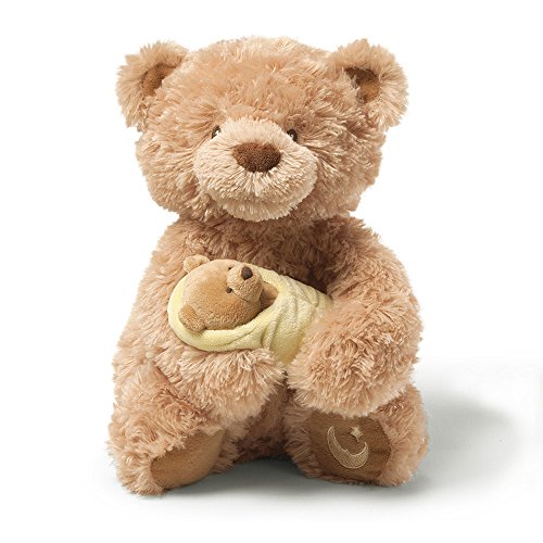 0028399046720 - GUND ROCK-A-BYE BABY MUSICAL TEDDY BEAR