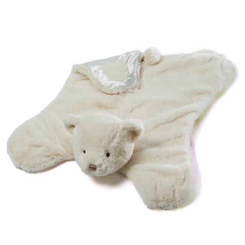 0028399065301 - GUND AMANDINE TEDDY BEAR COMFY COZY BABY BLANKET (DISCONTINUED BY MANUFACTURER)