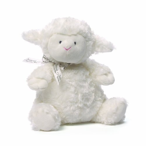 0028399067183 - GUND BABY CHIME TOY, LENA LAMB (DISCONTINUED BY MANUFACTURER)