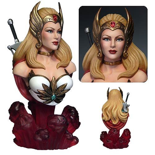 0028399173556 - MASTERS OF THE UNIVERSE SHE-RA PRINCESS OF POWER BUST