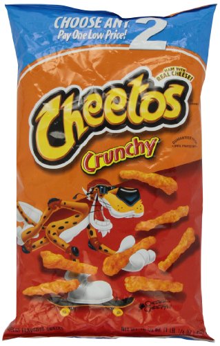 0028400002844 - CHEETOS FLAVORED SNACKS, CRUNCHY CHEESE, 16.25 OUNCE