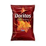 0028400006446 - FAMILY SIZE SPICY NACHO FLAVORED TOTILLA CHIPS