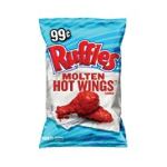 0028400034623 - MOLTEN HOT WINGS FLAVORED POTATO CHIPS 1.88