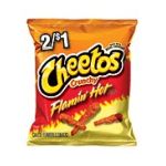 0028400087667 - CHEESE FLAVORED SNACKS CRUNCHY FLAMIN' HOT