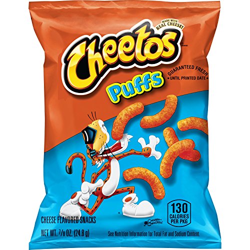 0028400110945 - cheetos cheese snacks, jumbo puffs, 0.875 ounce (pack of 10...