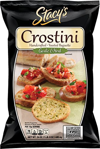0028400220521 - STACY'S CROSTINI ROSTED GARLIC AND HERB, 24 OUNCE