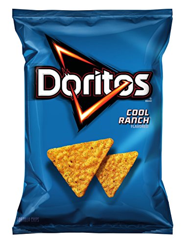 0028400335751 - DORITOS FLAVORED TORTILLA CHIPS, COOL RANCH, 42 OUNCE (PACK OF 4)