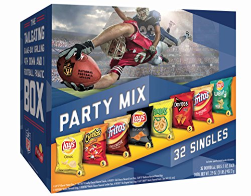 0028400576284 - FRITO-LAY VARIETY PACK, PARTY MIX, 32 COUNT