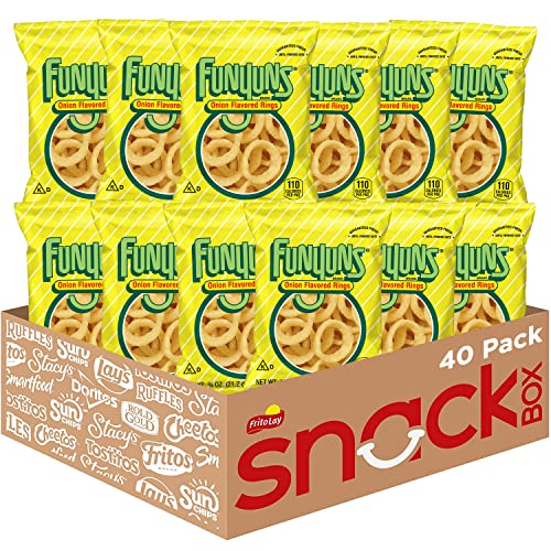 0028400585163 - FUNYUNS ONION FLAVORED RINGS, .75 OUNCE (PACK OF 40)