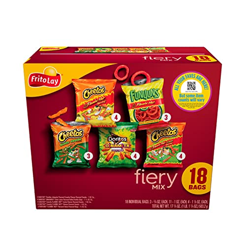 0028400679718 - FRITO-LAY FIERY MIX VARIETY PACK (18 COUNT) (ASSORTMENT MAY VARY)