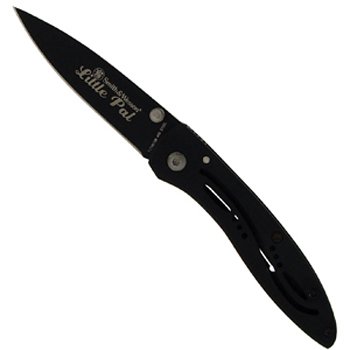 0028634001422 - SMITH & WESSON CKLPB LITTLE PAL KNIFE, BLACK