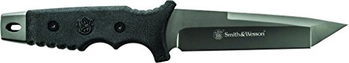 0028634706075 - SMITH & WESSON SW7 FULL TANG TANTO FIXED BLADE PPE HANDLE