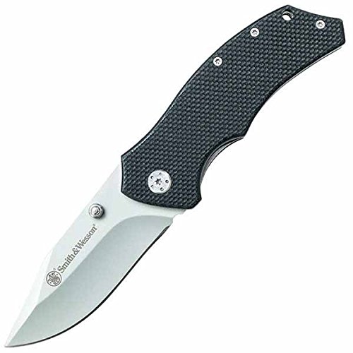 0028634707485 - SMITH & WESSON SW602 FOLDING KNIFE WITH DUAL THUMB STUDS AND LINER LOCK