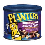 0029000016682 - PLANTERS MIXED NUTS UNSALTED