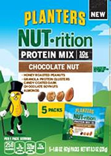 0029000018617 - PLANTERS NUTRITION PROTEIN MIX, CHOCOLATE NUT, 8.6 OUNCE 5 COUNT